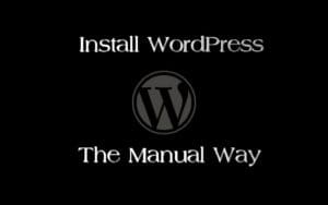 Installing WordPress Manually