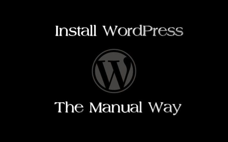 Installing WordPress Manually